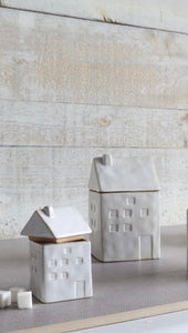 Ceramic House Canister-2sizes