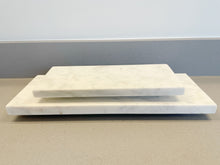 White Marble Tray-2 sizes