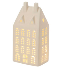 Bisque House w Light-2 sizes