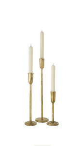Gold Forged Taper Candle Holder-2 Sizes