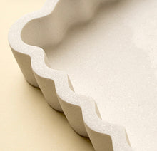 Scalloped Marble Jewelry Tray