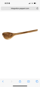 Wooden Heart Spoon