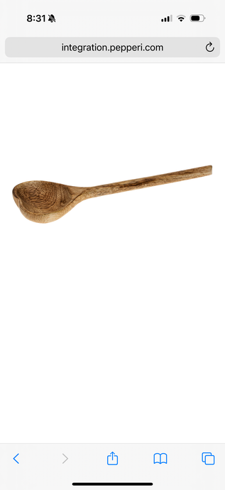 Wooden Heart Spoon