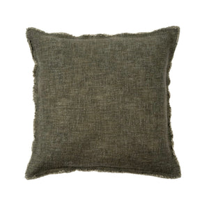 20x20 Textured Linen Cushion- 2 colors