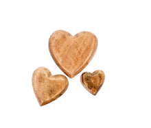 Mango Wood Heart-2 sizes