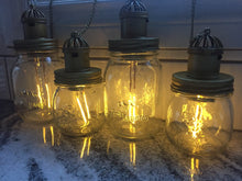 21" Solar mason jar light
