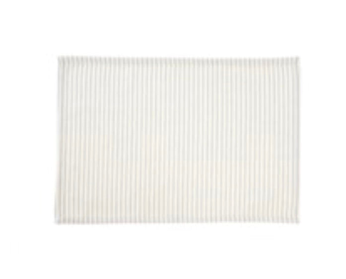 S/4 Grey ticking placemats