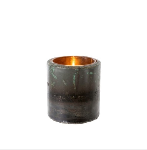 Recycled rustic votive Large