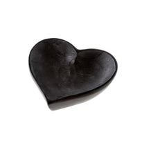 Black Soapstone Heart Dish-2 sizes
