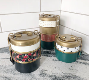 Stacking Stainless Steel Tins -3 sizes