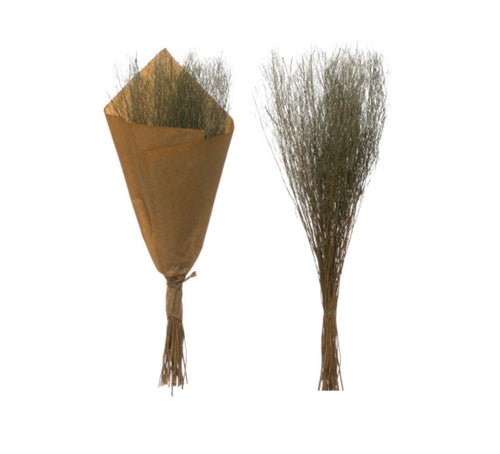 Dried Flaxweed  Bunch-23”L