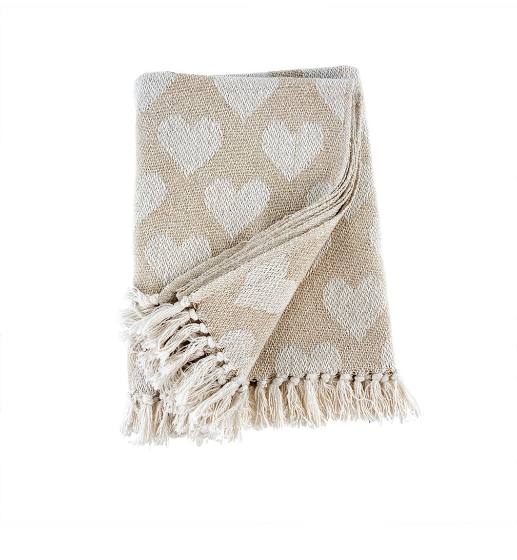 Heart Throw-2 colors