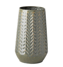 Chevron Ceramic Vase-2asst.