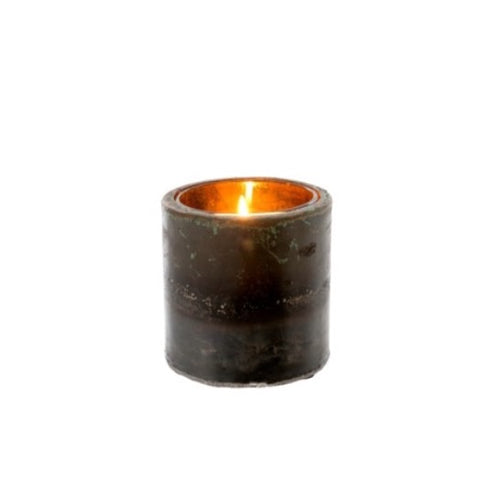 Recycled rustic votive Small